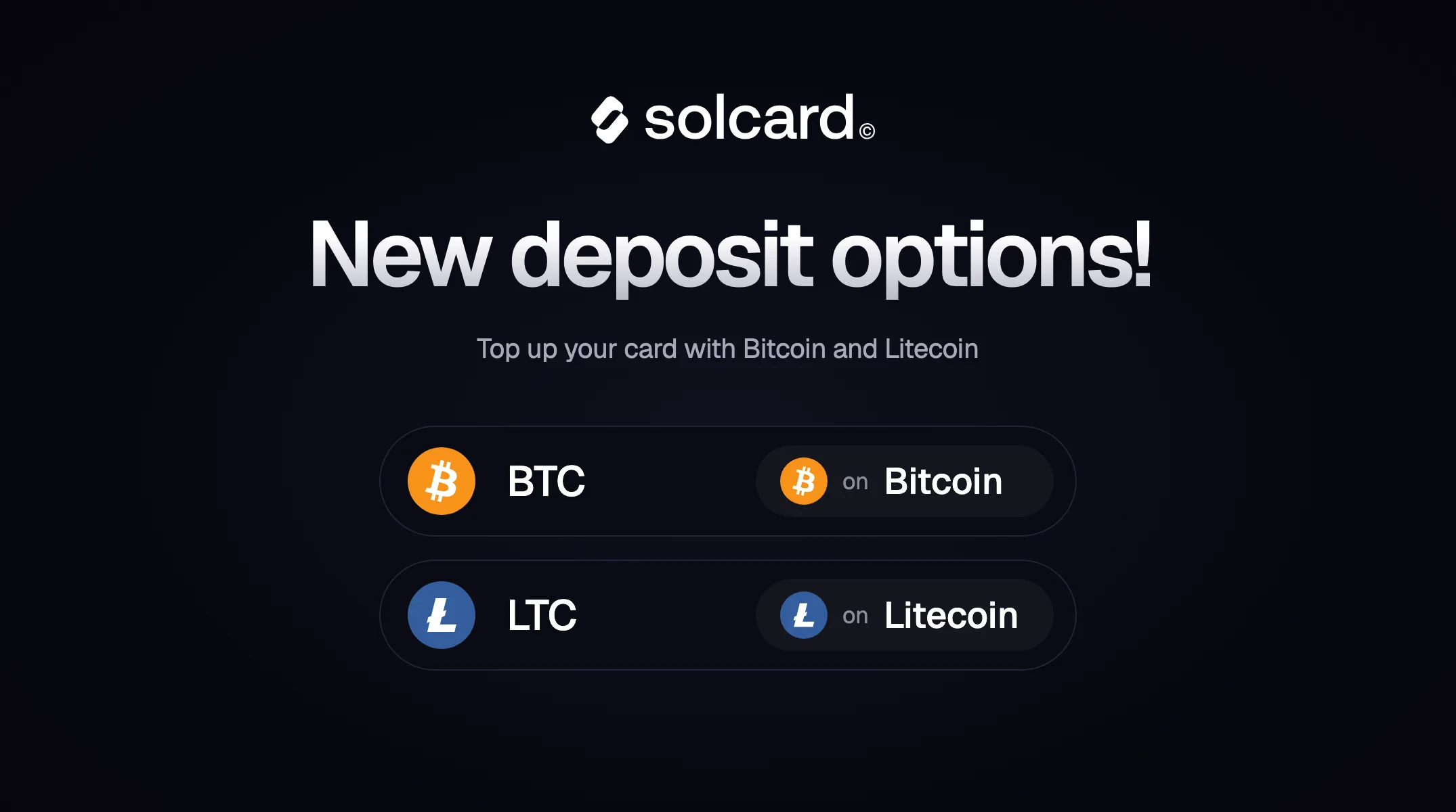 Spend Bitcoin and Litecoin With a Crypto Debit Card