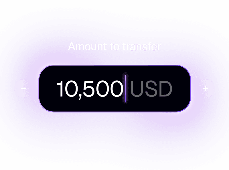Withdraw or transfer anytime